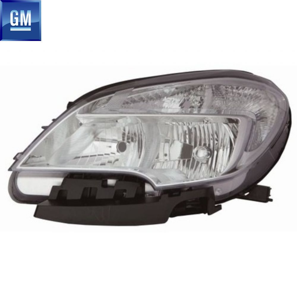 Product Code : 1216722 - Opel Mokka Left Front Headlamp Halogen Complete GM Original 1216722 - 95095496