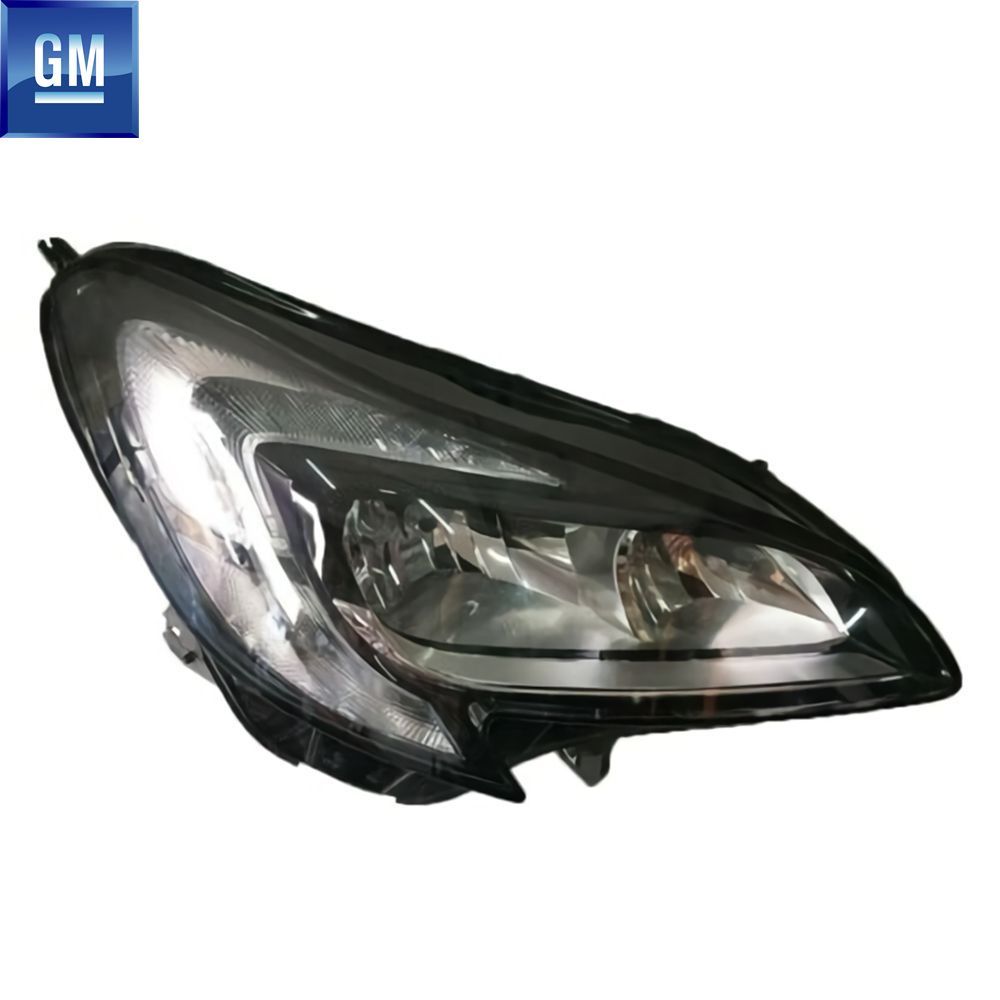 Opel Corsa E Right Front Headlight Led Daytime Running Complete (A29) GM Original 39108227 - 13381344