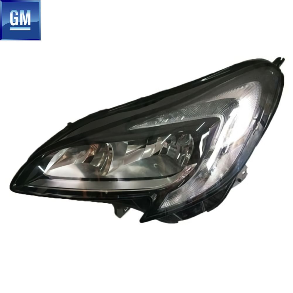 Opel Corsa E Left Front Headlamp Led Daytime Running Complete (A29) GM Original 39108226 - 13381343