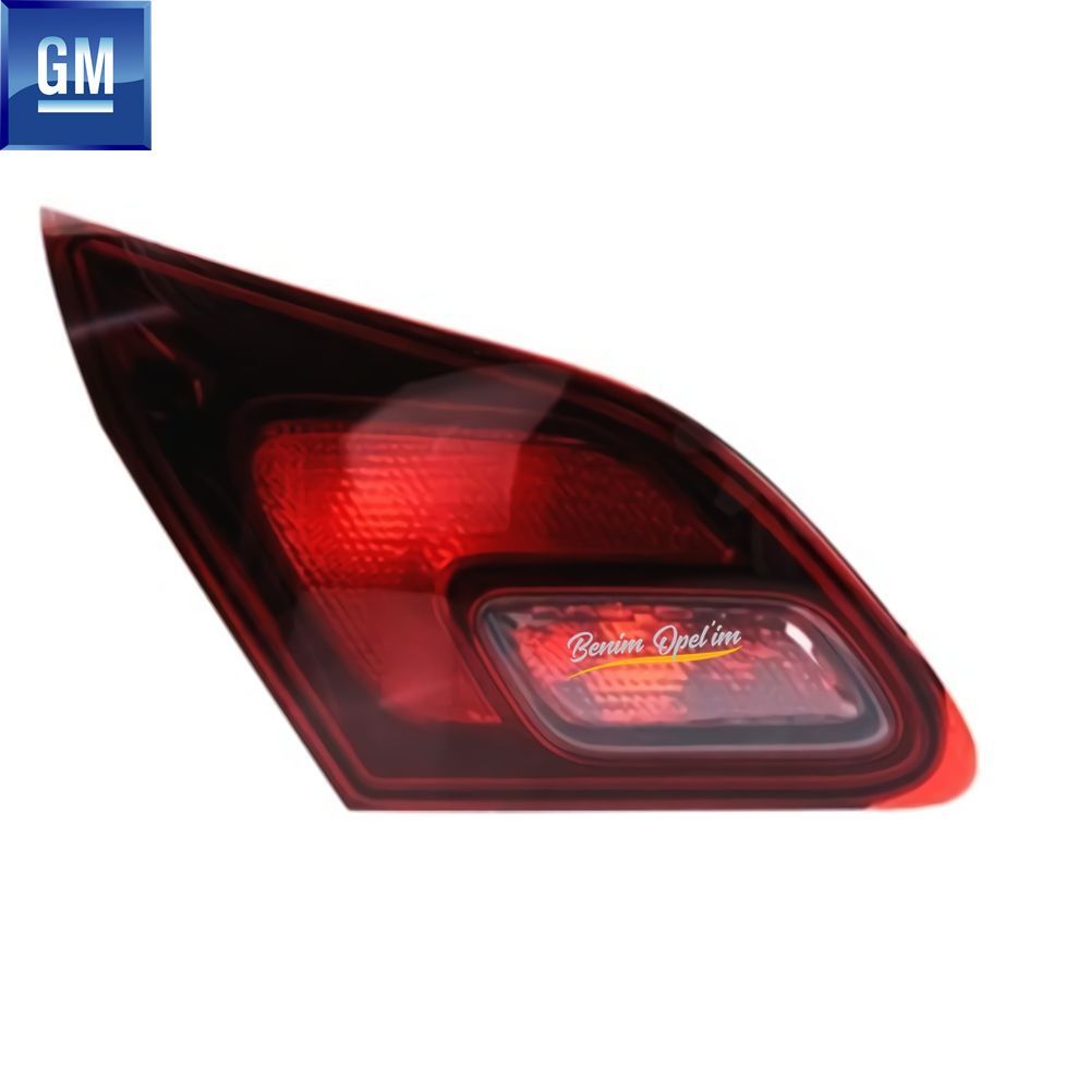 Opel Astra J HB Left Rear Inner Stop Lamp Xenon Red Light Dark Colour GM Original 13360791 - 1222270