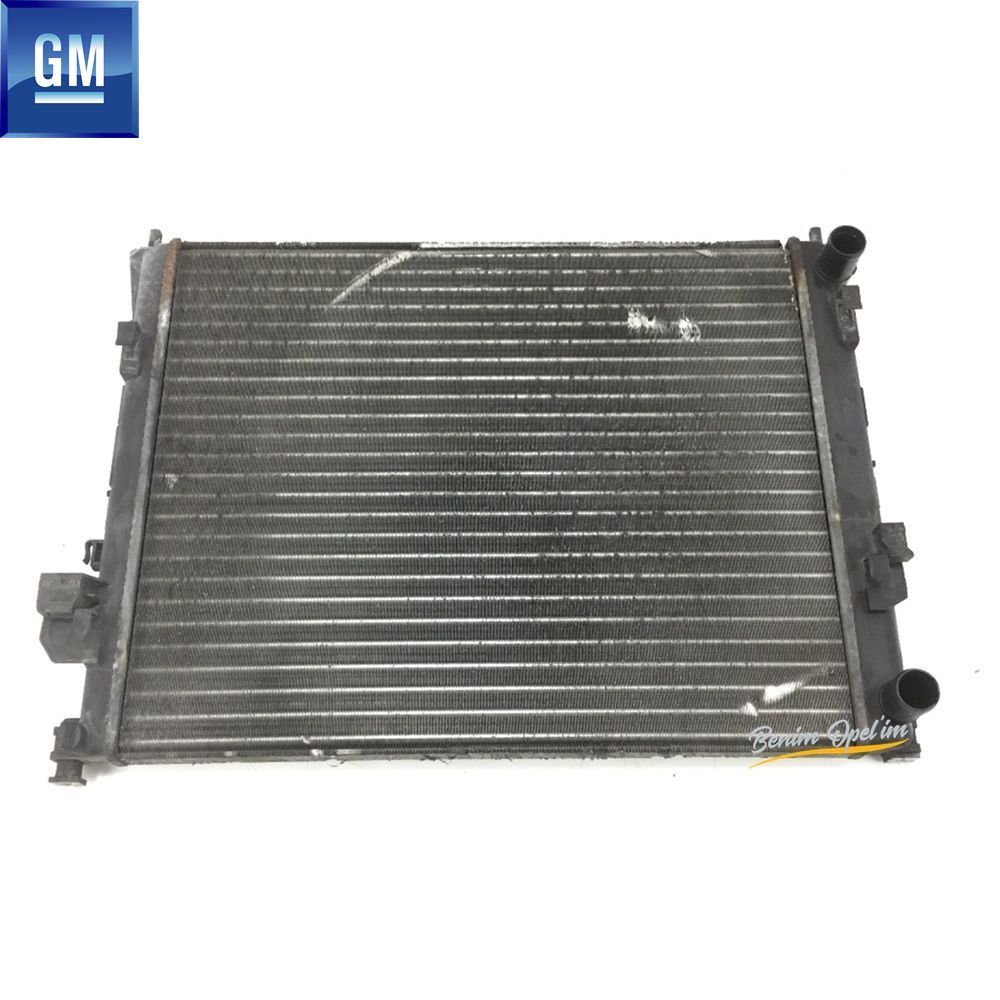 Opel Vivaro A, Renault Trafic Radiator Complete A/C Air Conditioned 19DT, 19DTI Turbo, Diesel Engine GM Original 4408645 - 91166001 - 91166001