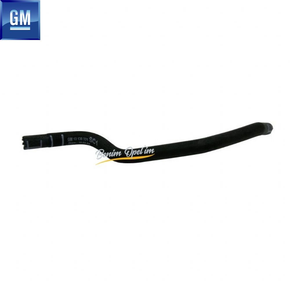 Opel Astra H, Zafira B Radiator Replacement Water Tank Degassing Hose GM Original 13130321 - 1337723