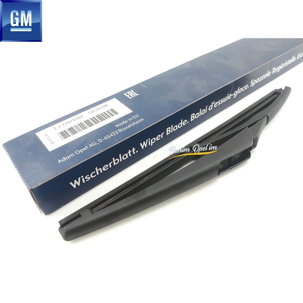 Product Code : 13478262 - Opel Crossland X Rear Trunk Window Wiper Sweeper 230mm Long GM Original 13478262