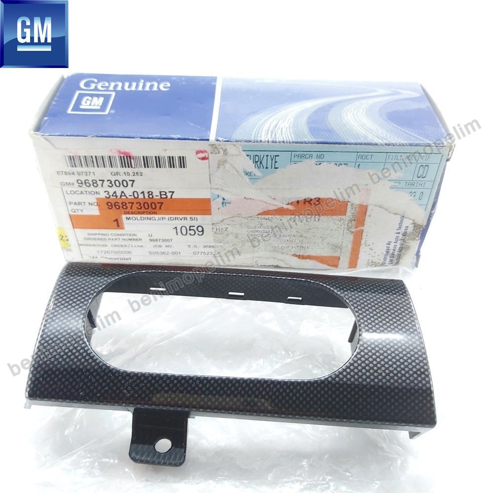 Product Code : 96873007 - Chevrolet Captiva C100 Headlight Adjustment Button Bezel Carbon Coating GM Genuine 96873007