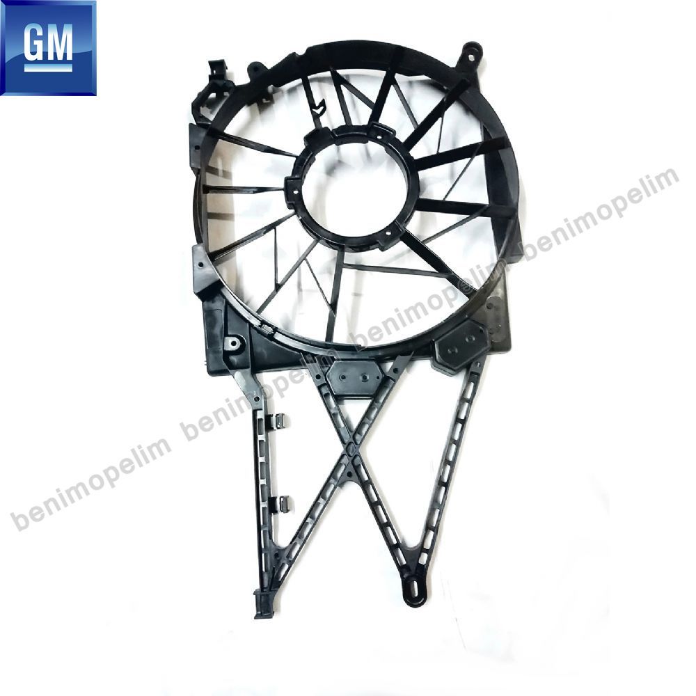 Opel Astra G, Zafira A Radiator Fan Hood 1.7/2.0/2.2 GM Original 24413314 - 1314452