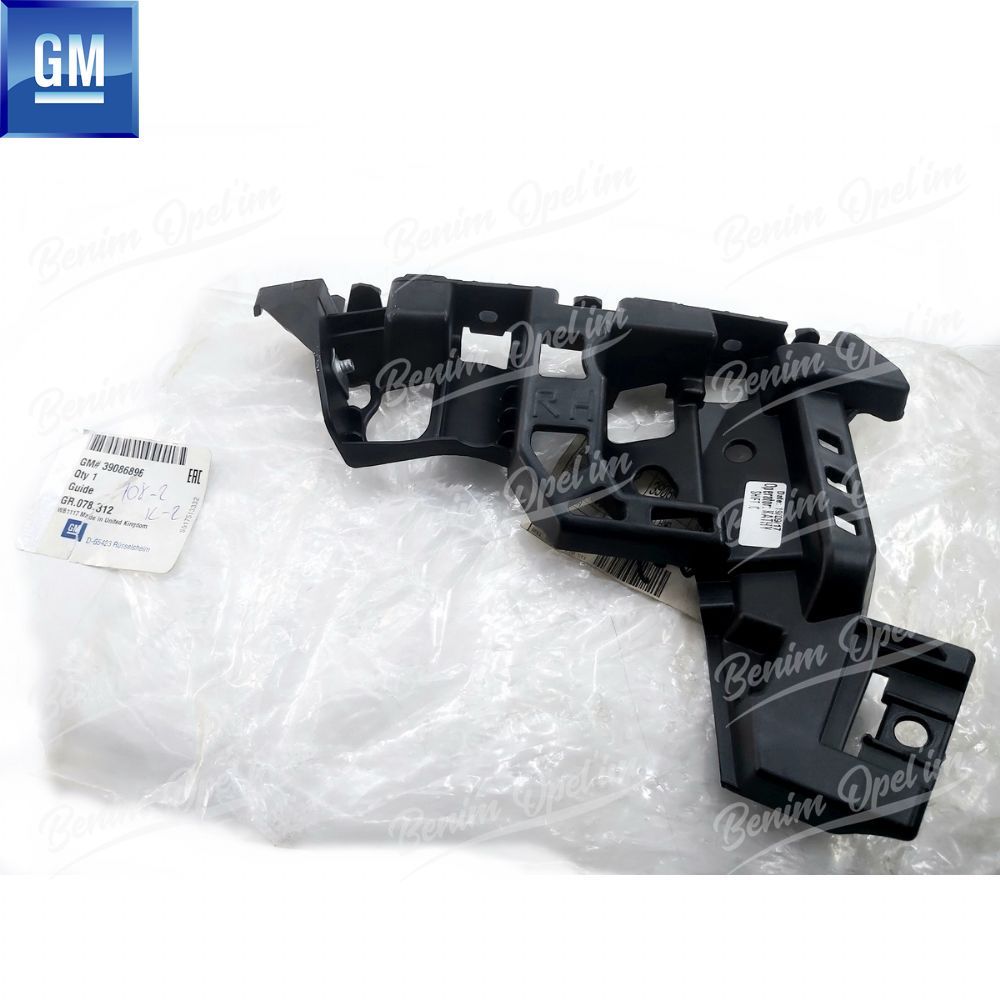 Product Code : 39086896 - Opel Astra K Front Bumper Right Connecting Leg (Bracket) GM Genuine 39086896 - 39020431