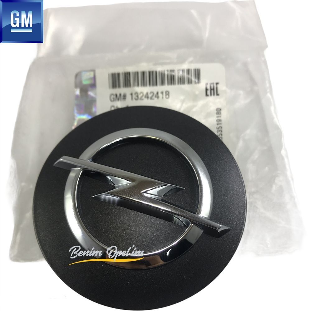 Product Code : 13242418 - Opel Astra J, Insignia A Wheel Hub Opel Crest dark grey definition code QN 65mm GM Genuine 13242418