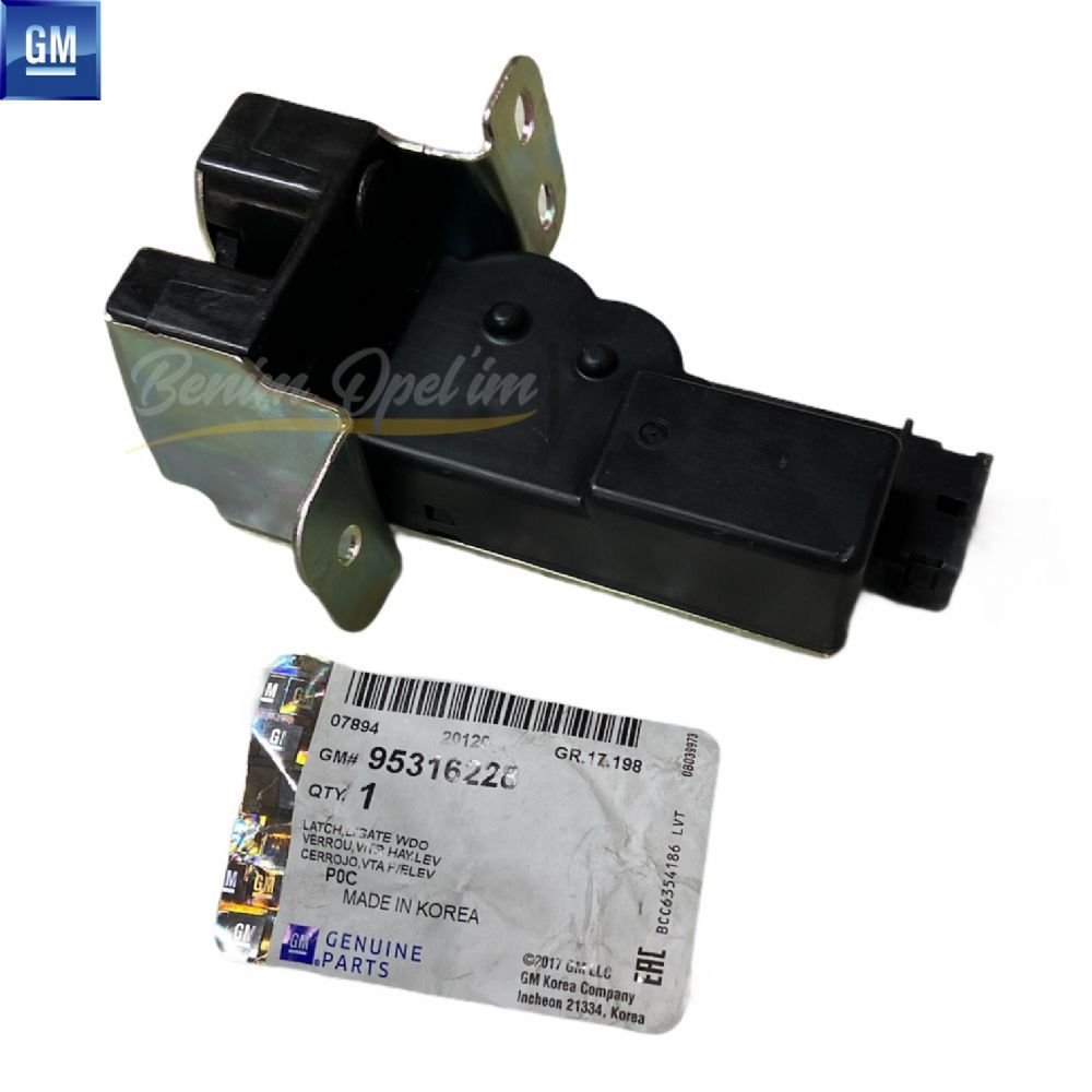 Product Code : 95316228 - Chevrolet Captiva C100/C140 Rear Trunk Lock Latch GM Genuine 95316228