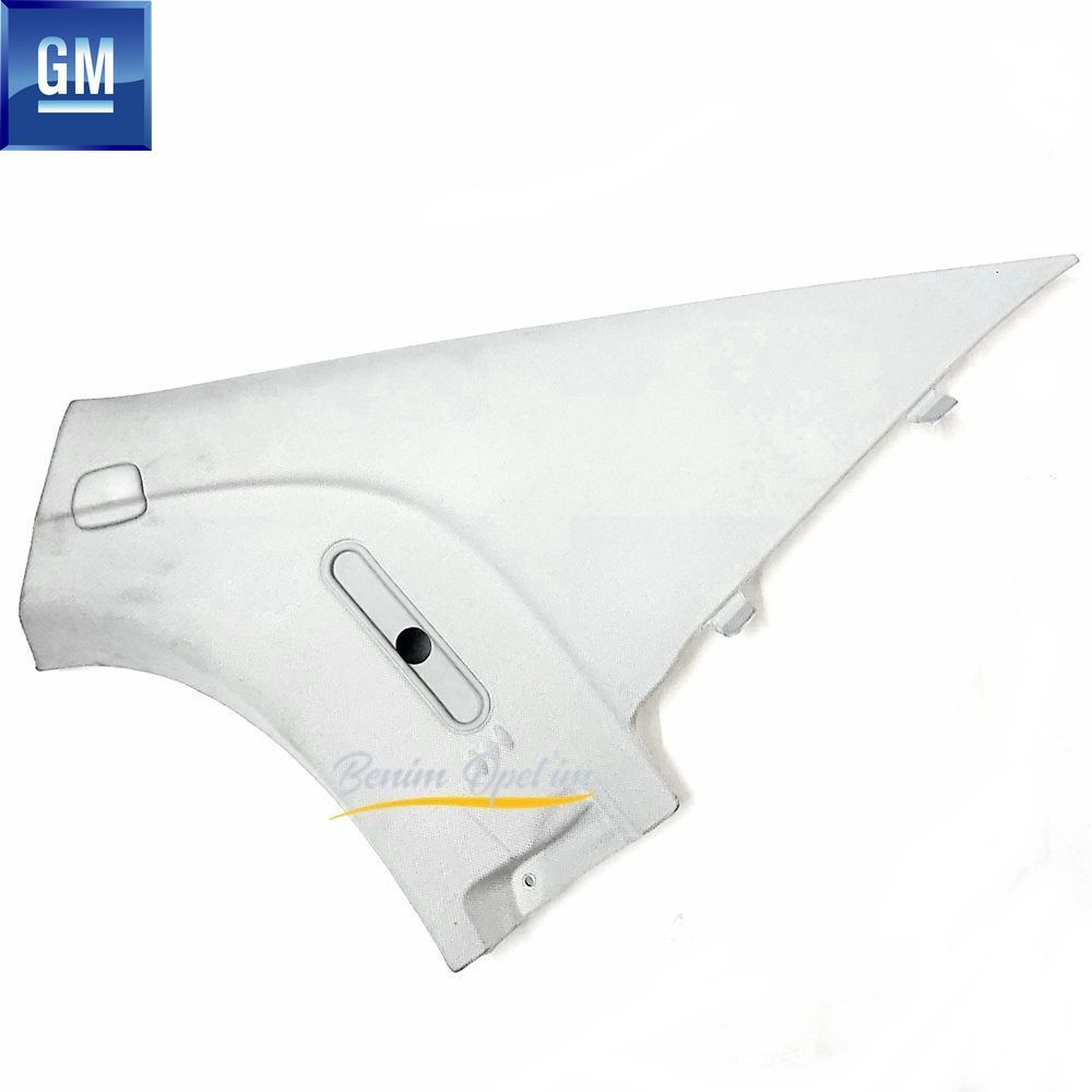 Opel Vectra C NB Sedan Right Upper C Pillar Covering Grey GM Genuine 2336114 - 13143016