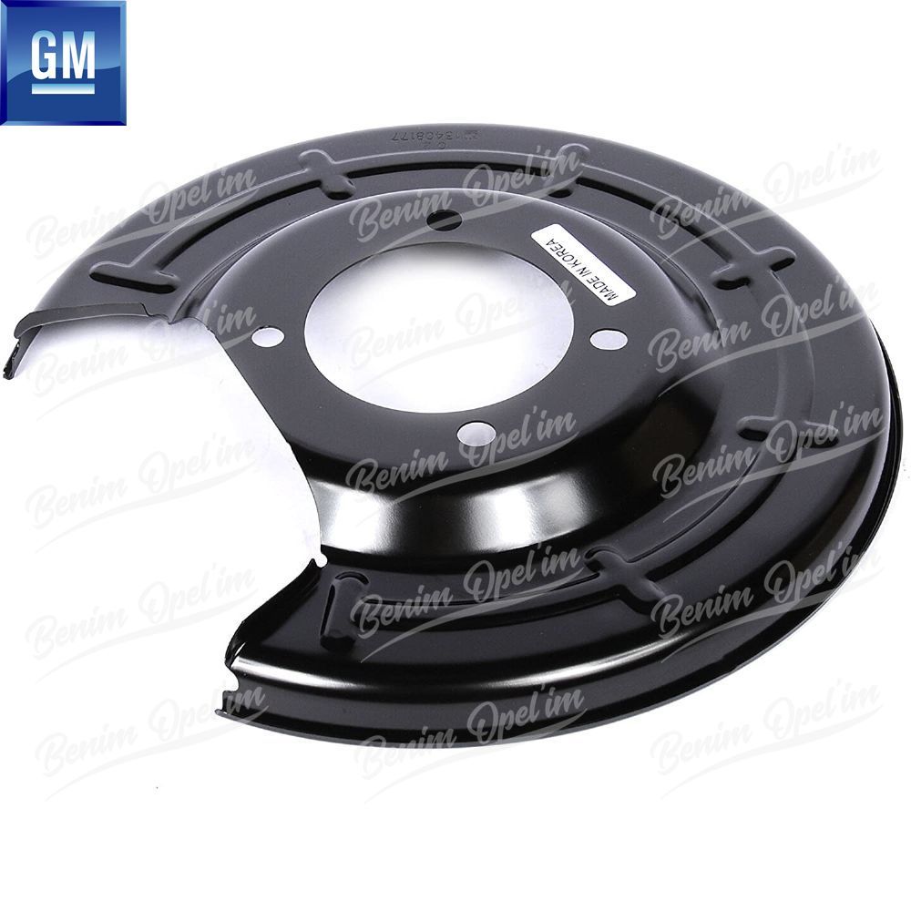 Product Code : 13408177 - Opel Astra J, Chevrolet Cruze Left Rear Brake Disc Dust Sheet 268mm GM Genuine 13408177 - 546123