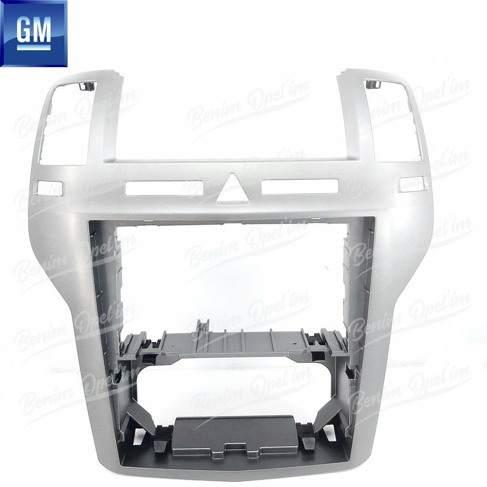 Opel Zafira B Central Instrument Panel Bezel Grey GM Genuine 13198594 - 7209637