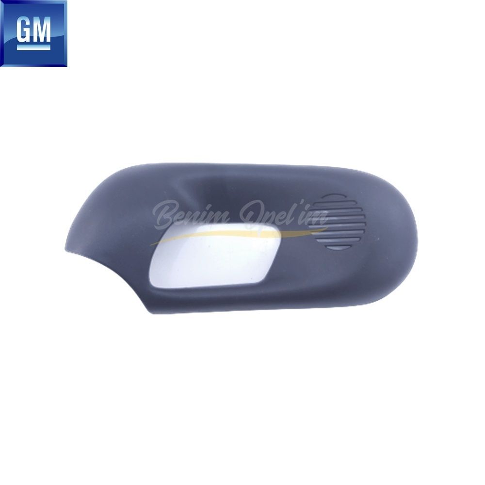 Opel Corsa B Left Front Door Interior Opening Handle Frame Cover Black (Non-Hollow Type Manual Glass) GM Original 2241233 - 90433847