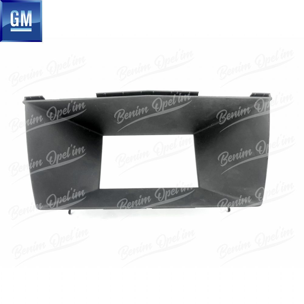 Opel Astra H Centre Information Display Frame Smoked GM Genuine 6236651 - 13126608