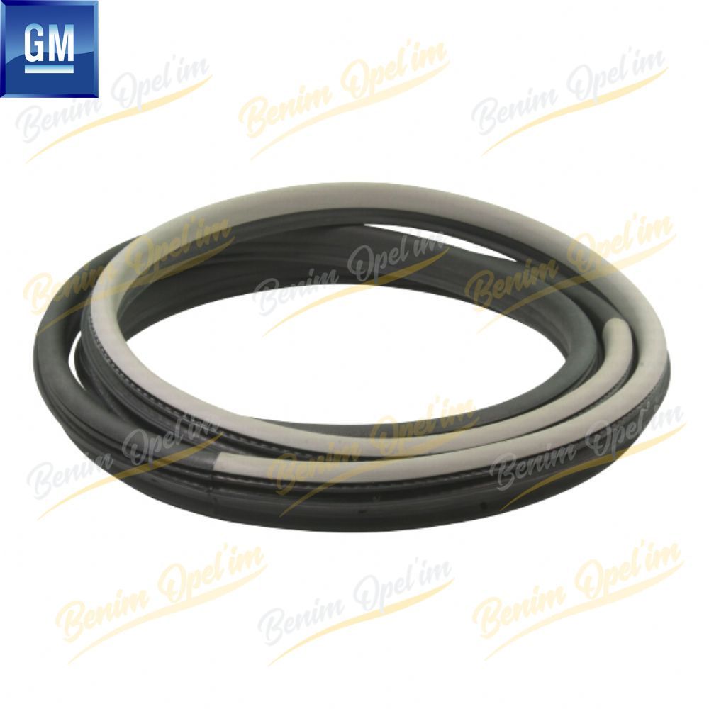 Opel Astra H Front Door Tyre Seal Grey (Right Left Compatible) GM Original 13170853 - 5157181