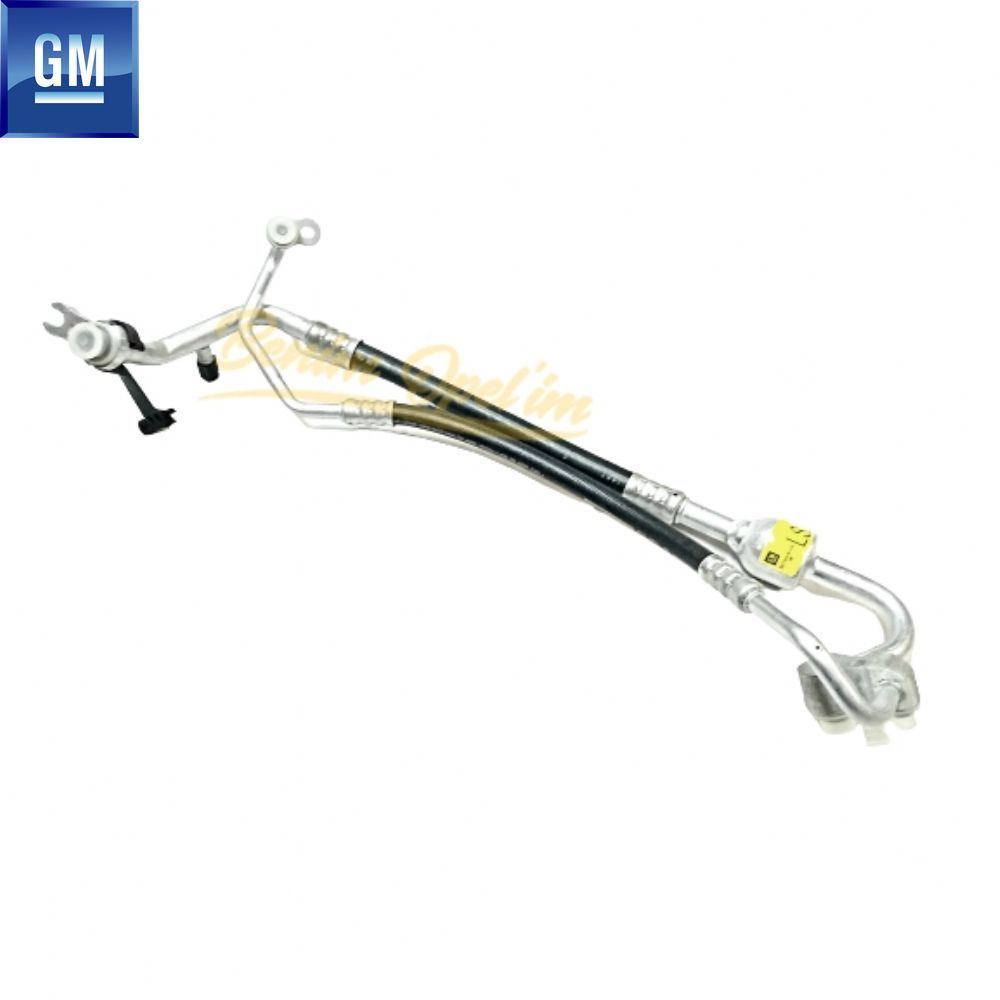 Opel Vectra C, Signum Compressor And Condenser Air Conditioner Refrigerant Pipe 1.6/1.8 GM Original 6850327 - 13177202