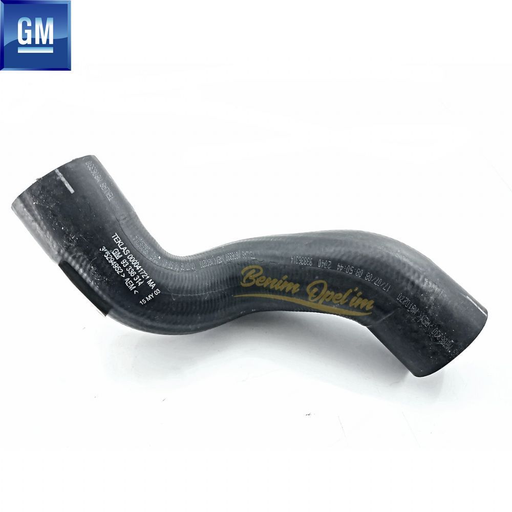 Product Code : 5860793 - Opel Meriva A Turbo Intermediate Hose 1.7 GM Original 5860793 - 93336314