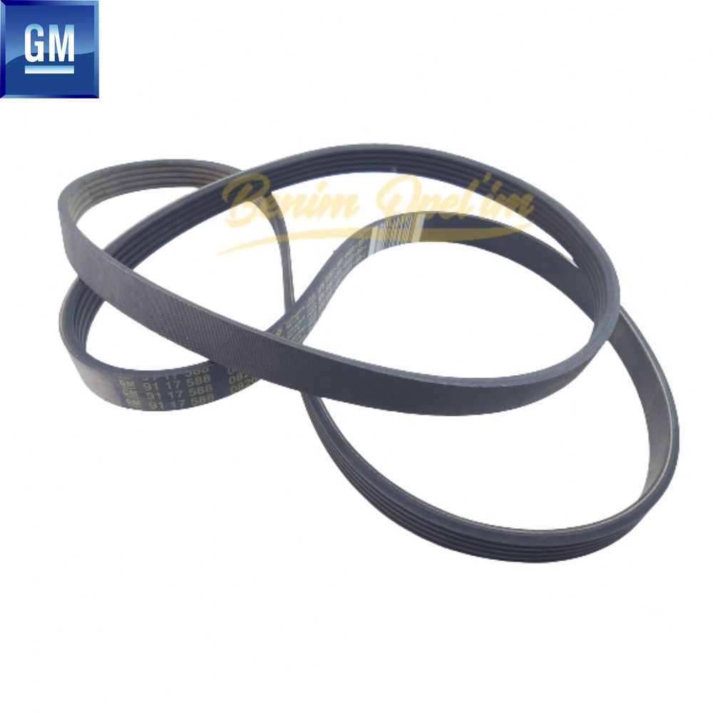 V Belt (5PK1680) 1.0/1.4/1.5 Opel Astra K, Corsa E, Insignia B GM Genuine 55591186 - 1340077