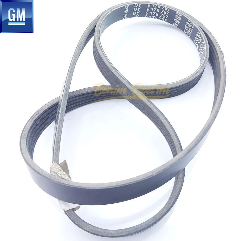 Product Code : 6340600 - Opel Vectra C, Signum V Belt 1420mm (5PK1240) 1.6/1.8 GM Genuine 6340600 - 93172363