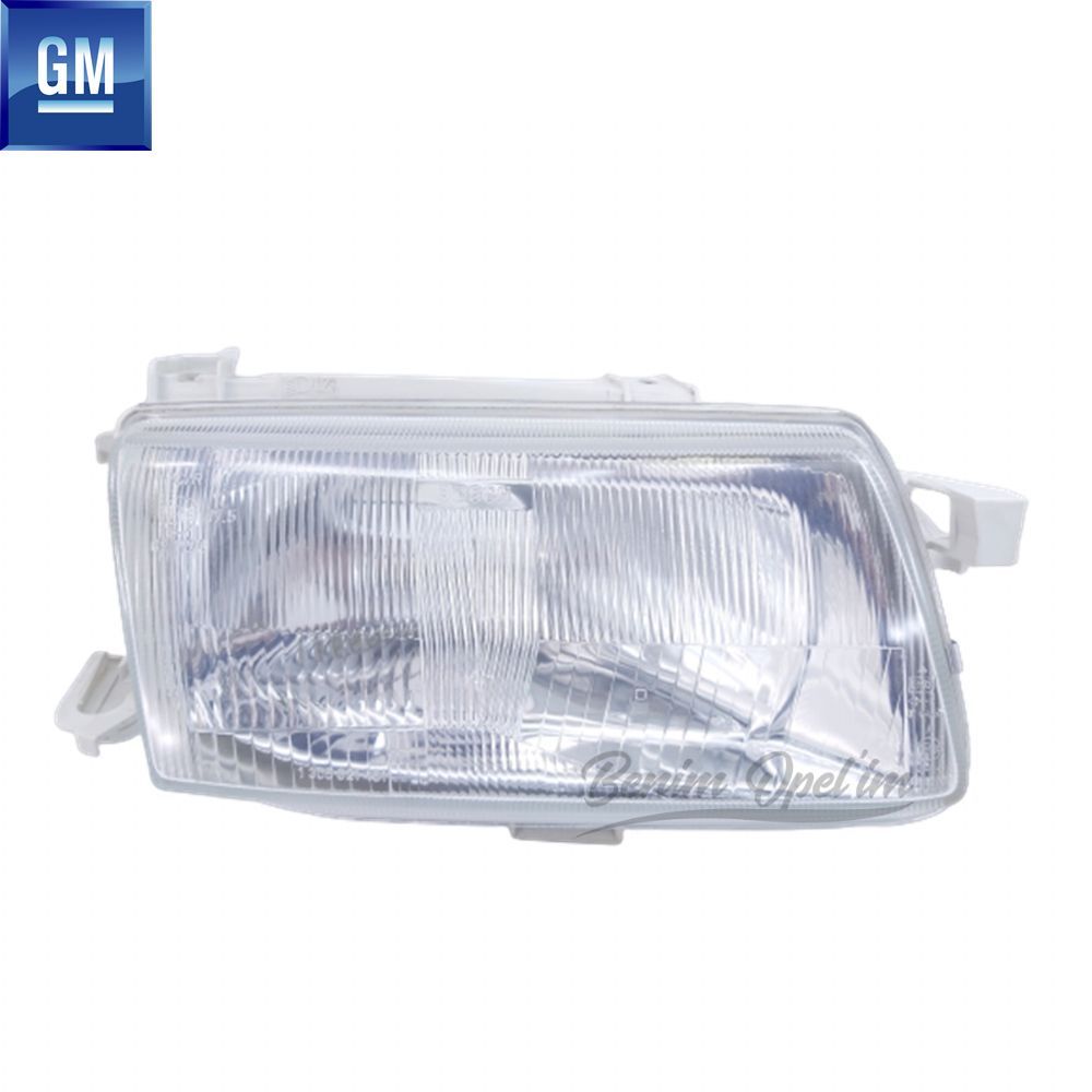 Opel Astra F Right Front Headlamp Complete Pre-1995 (Leg Repair) GM Original 1216448 - 90442390 - 90442390