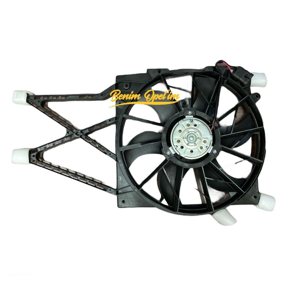 Opel Astra G, Zafira B Radiator Fan Motor Complete 1.2/1.4/1.6/1.8 1st Class Quality 1341372