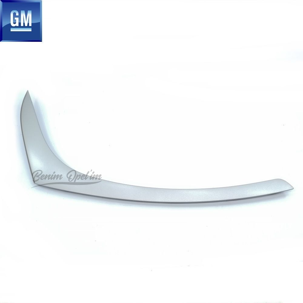 Product Code : 13400196 - Opel Astra J Right Front Door Inside Handle Cover Silver Grey GM Original 13400196 - 2240390