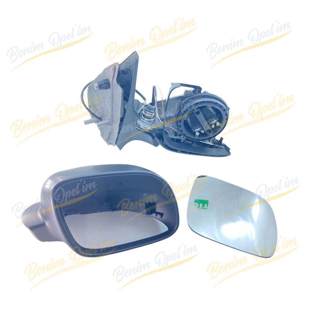 Product Code : 6N1857508G - Volkswagen Polo HB 98 Right Outside Rear View Mirror Manual Complete 1st Class Quality 6N1857508G