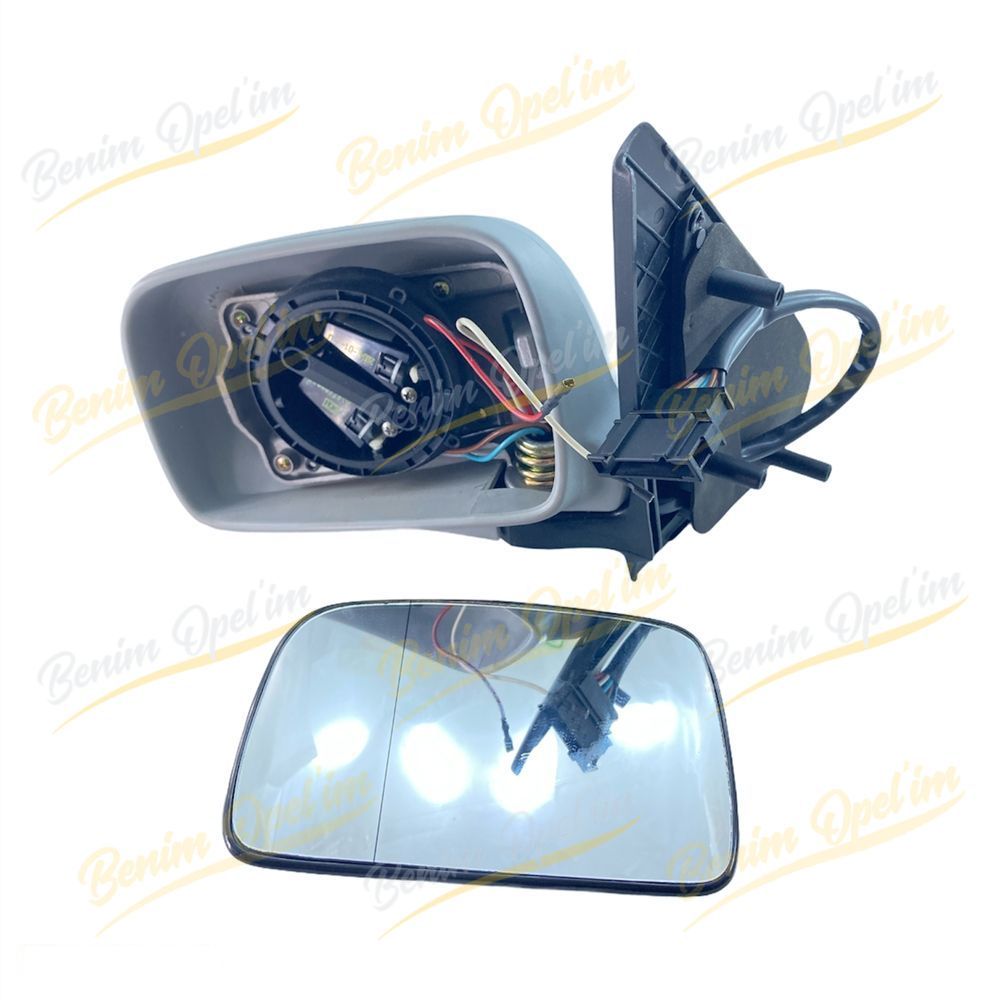 Volkswagen Polo Left Outside Rear View Mirror Electric 1996, 2001 1st Class Quality #6125107