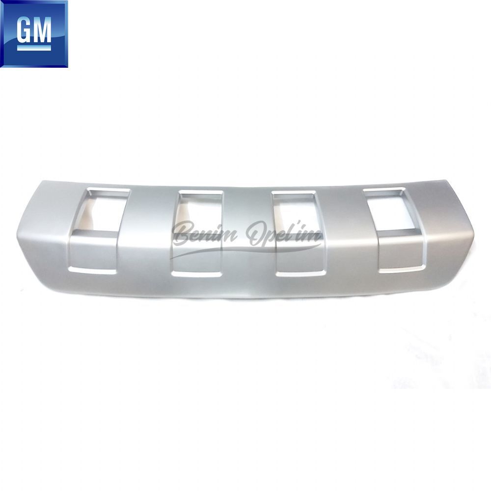 Chevrolet Captiva C100 Front Bumper Underlay Dark Silver Grey GM Genuine 96865490