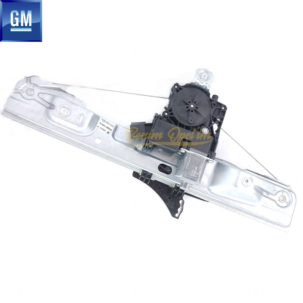 Opel Insignia A Right Rear Door Window Opening Mechanism GM Genuine 140336 - 20952451