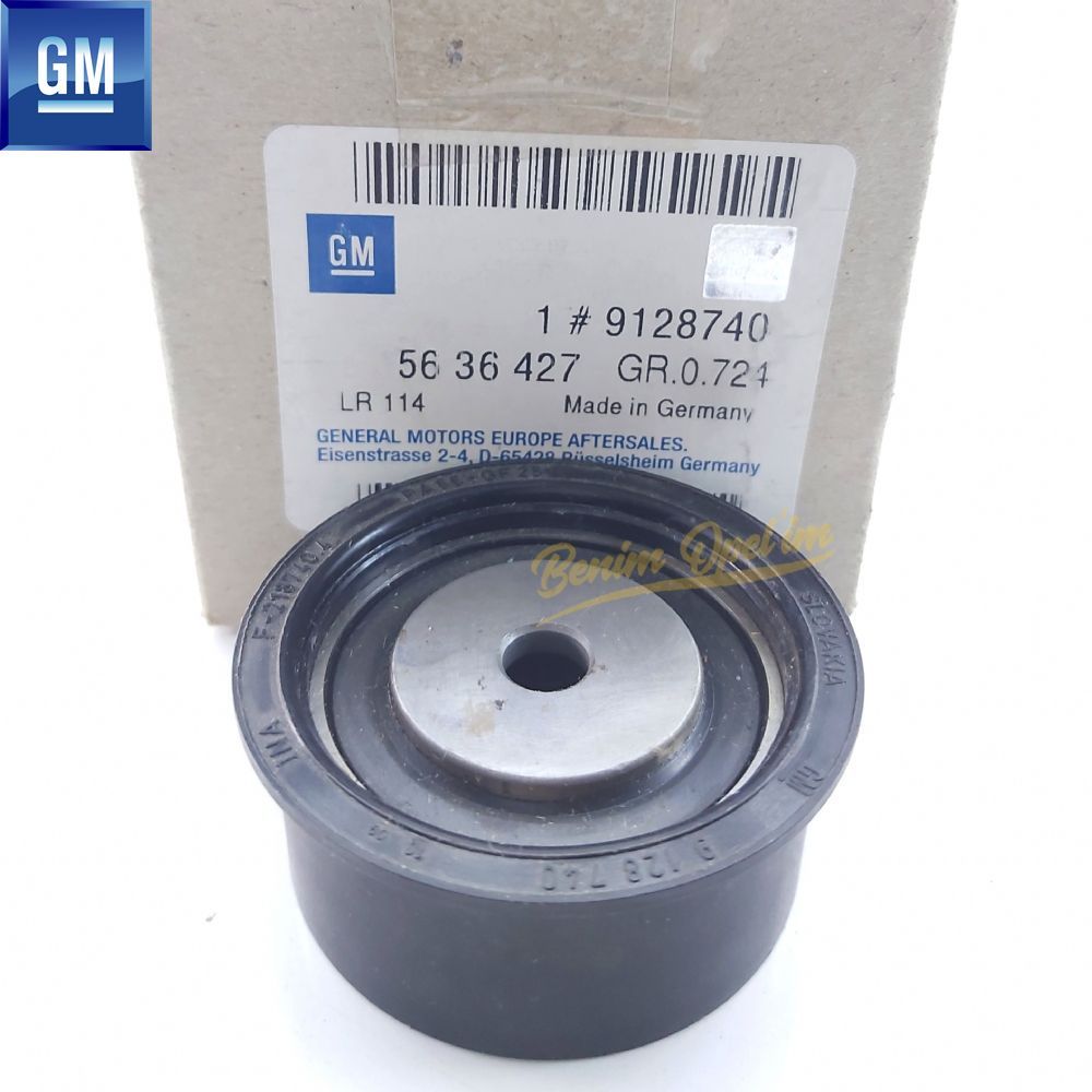 Timing Idler Bearing Small 52.5mm 1.4/1.6/1.8 Opel Astra F G, Zafira A, Corsa B, Tigra A, Vectra B GM Genuine 5636427 - 9128740