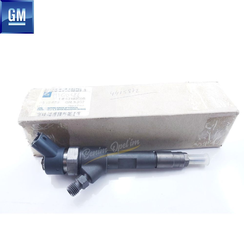 Product Code : 93183595 - Fuel Injector Complete 1.9 Diesel Opel Movano A, Vivaro A, Renault Trafic, Master GM Genuine 93183595 - 4415872