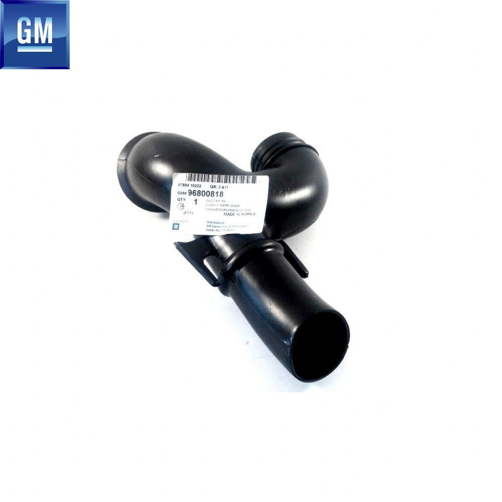 Product Code : 96800818 - Chevrolet Aveo, Kalos Air Filter Housing Inlet Pipe GM Original 96800818