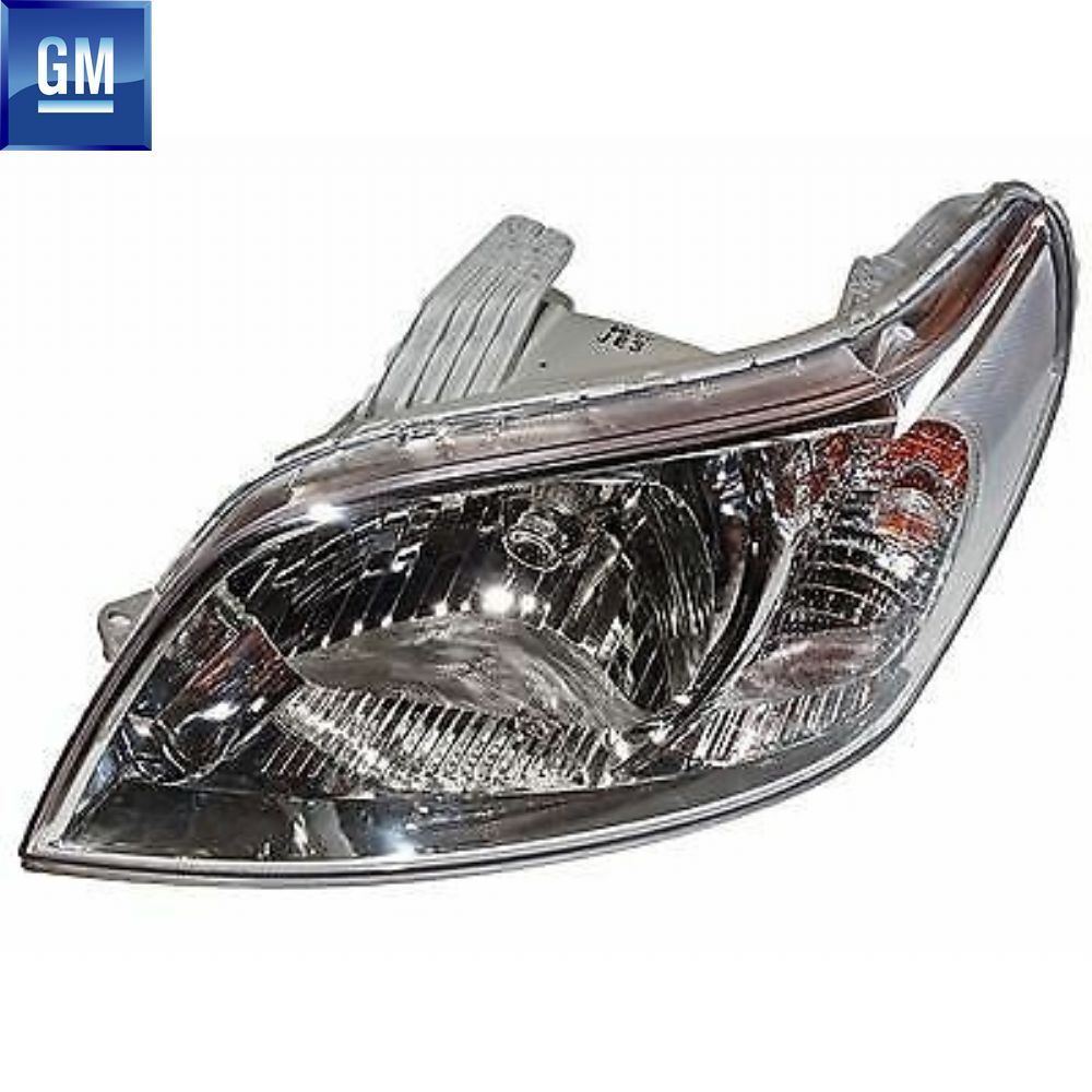 Product Code : 96995727 - Chevrolet Aveo HB Left Front Headlamp White (JE) 2010 GM Genuine 96995727