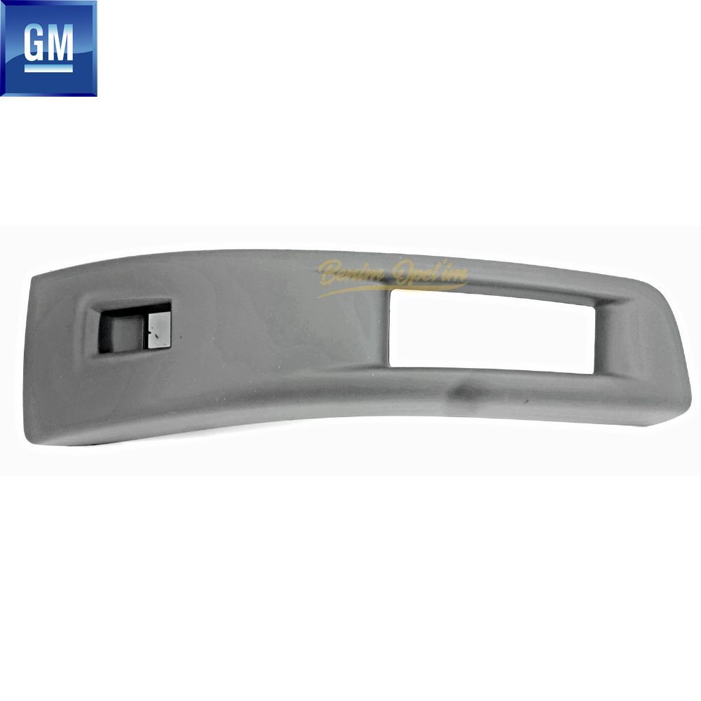 Opel Meriva B Right Front Door Window Button Cover Brown (Frame, Seat) GM Genuine 1240339 - 13266041