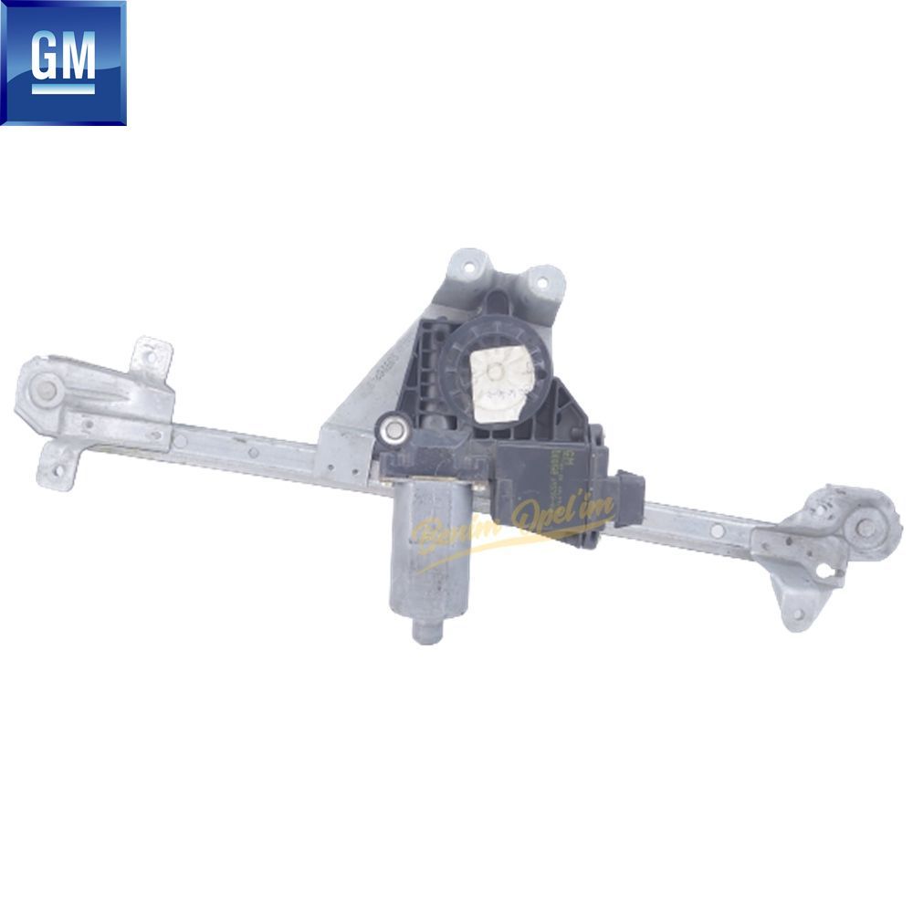 Opel Omega B Left Rear Door Window Jack GM Original 140253 - 90520249