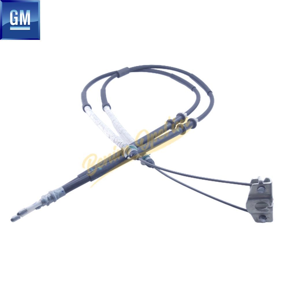 Opel Corsa D, Corsa E Hand Brake Cable Complete GM Original 522081 - 13332850