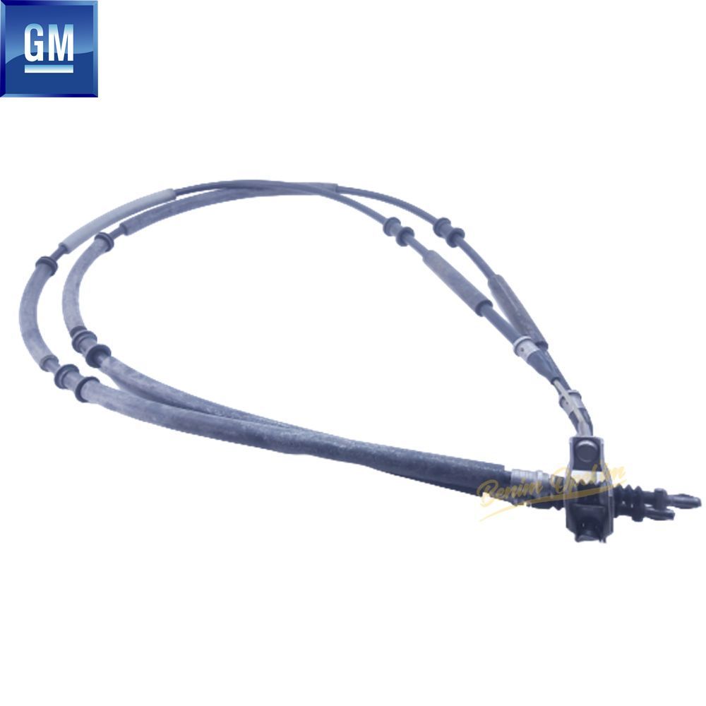 Opel Astra G, Zafira A Hand Brake Cable Complete 1590mm GM Genuine 522528 - 24465148