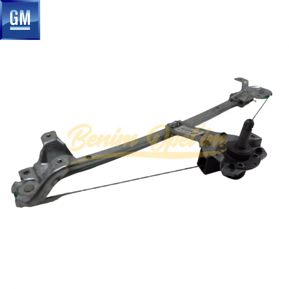 Product Code : 90459119 - Opel Omega B Left Rear Door Window Opening Mechanism GM Original 90459119 - 140011