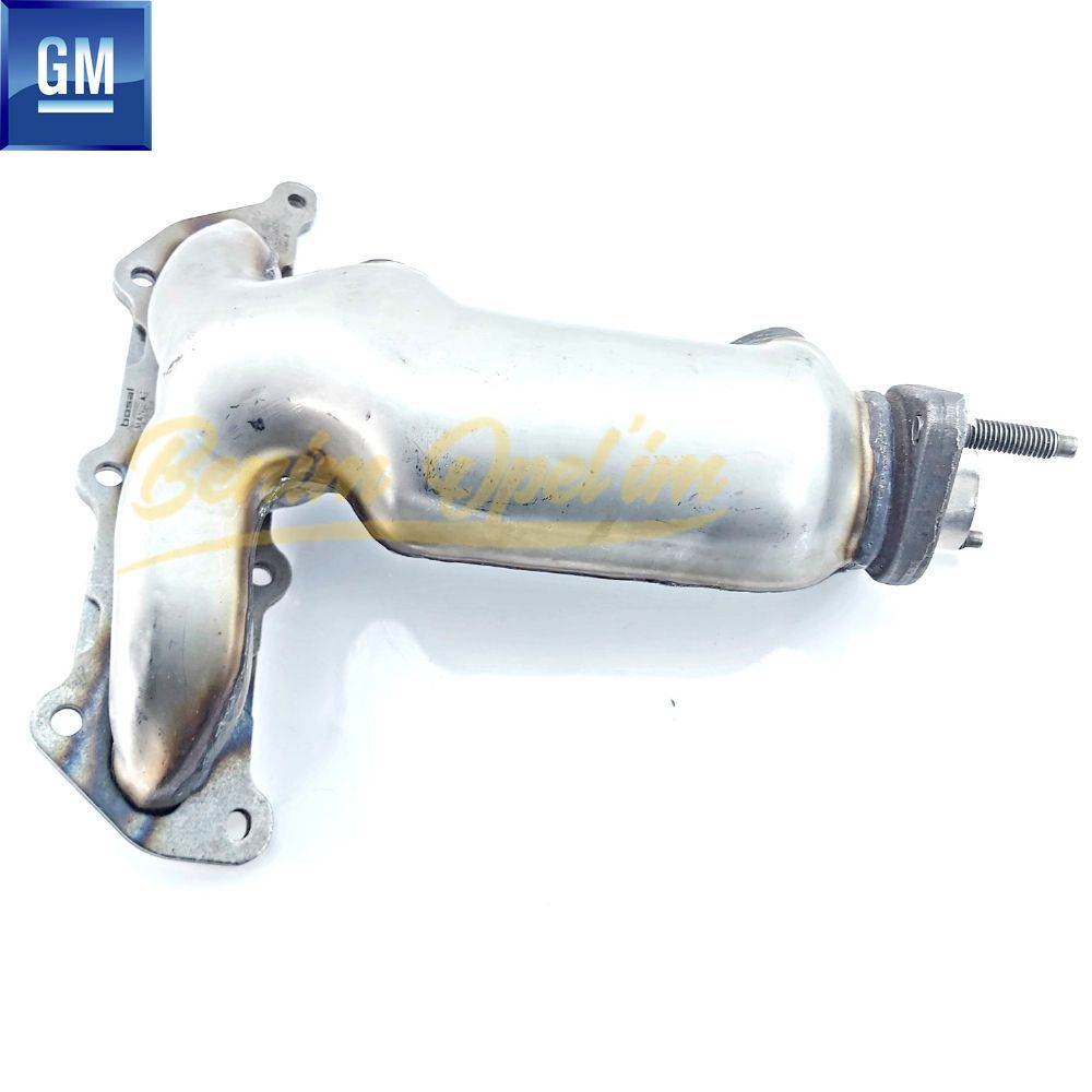 Opel Vectra B Catalytic Converter Exhaust Manifold 2.6 GM Original 2443653 - 5850073