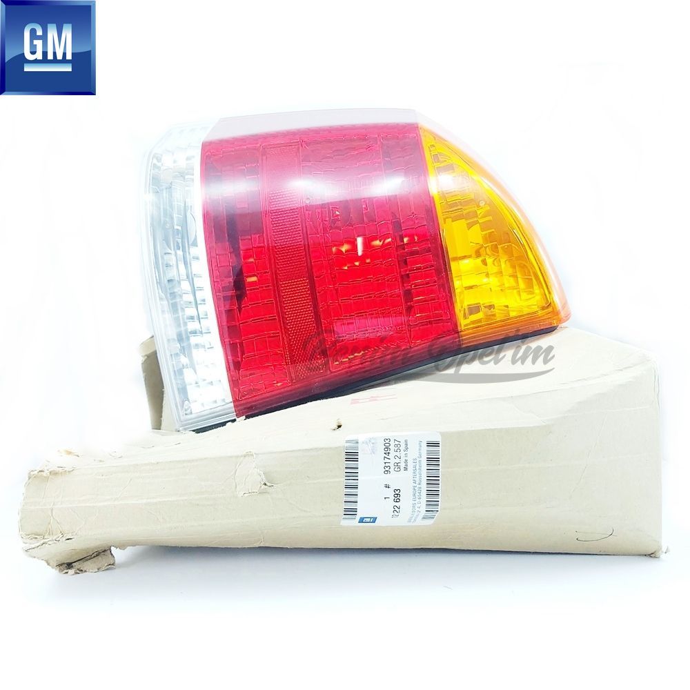 Product Code : 93174903 - Opel Vectra C Left Rear Taillight Yellow (Jp) GM Original 93174903 - 1222693