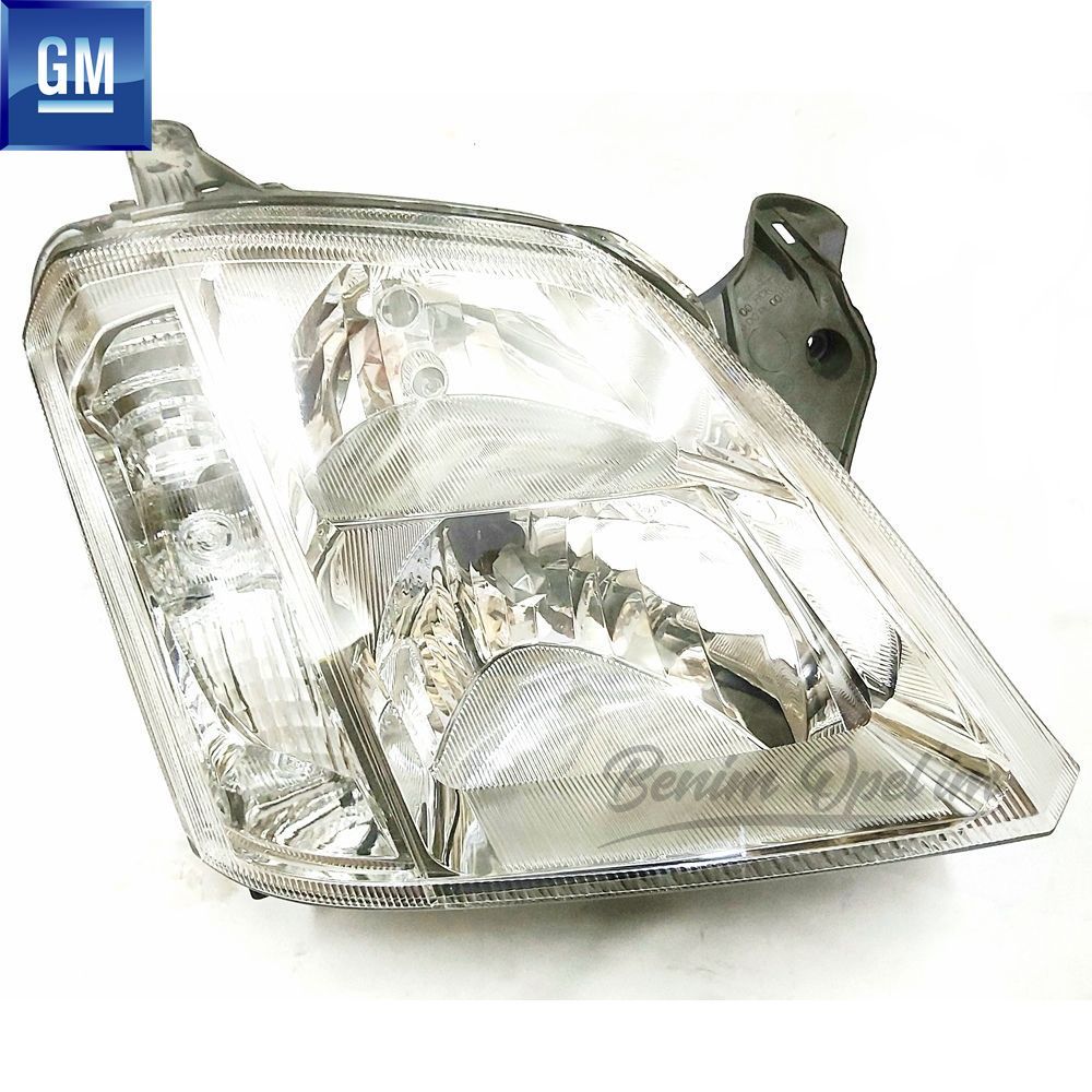 Opel Meriva A Right Front Headlamp Complete GM Original 1216148 - 93175361