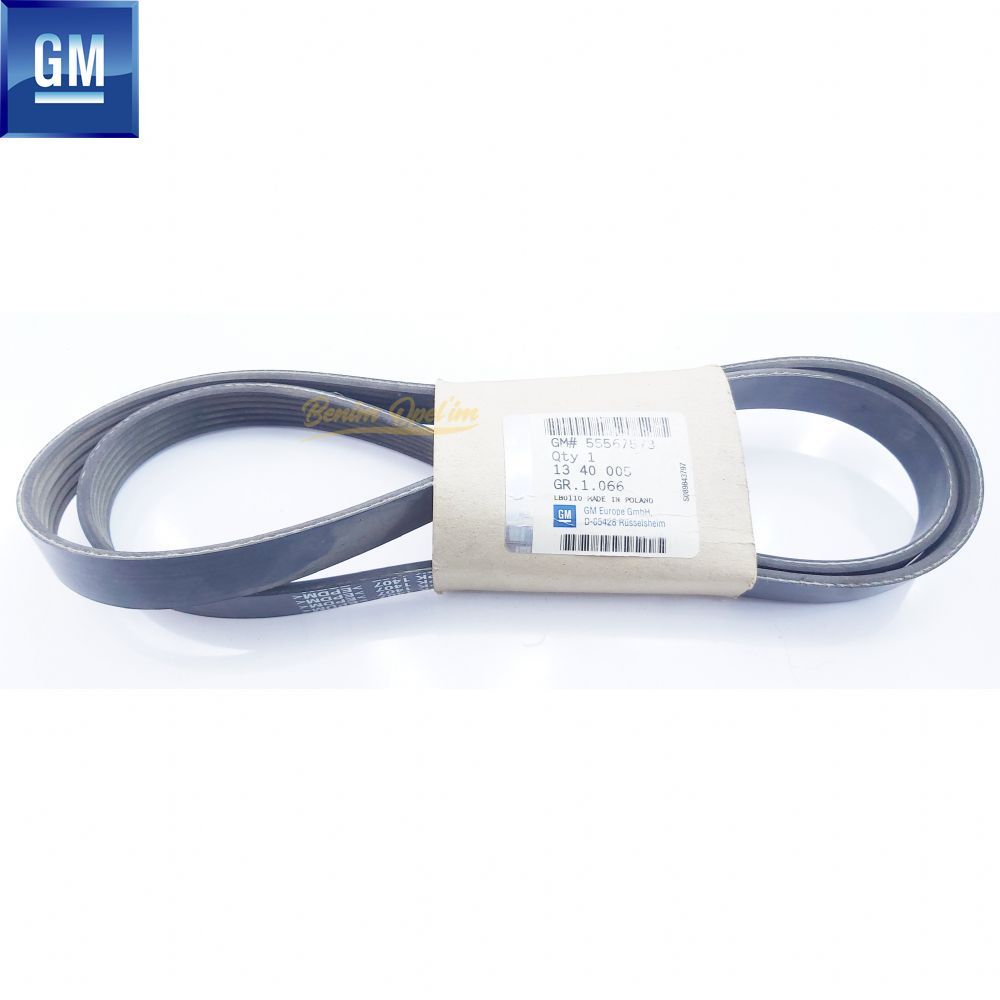 Product Code : 1340005 - Water Pump And Air Conditioner Belt (V Belt 6PK1407) 1407mm 1.4 Chevrolet Aveo Opel Astra J Meriva B GM Original 1340005 - 55567572 - 55567572