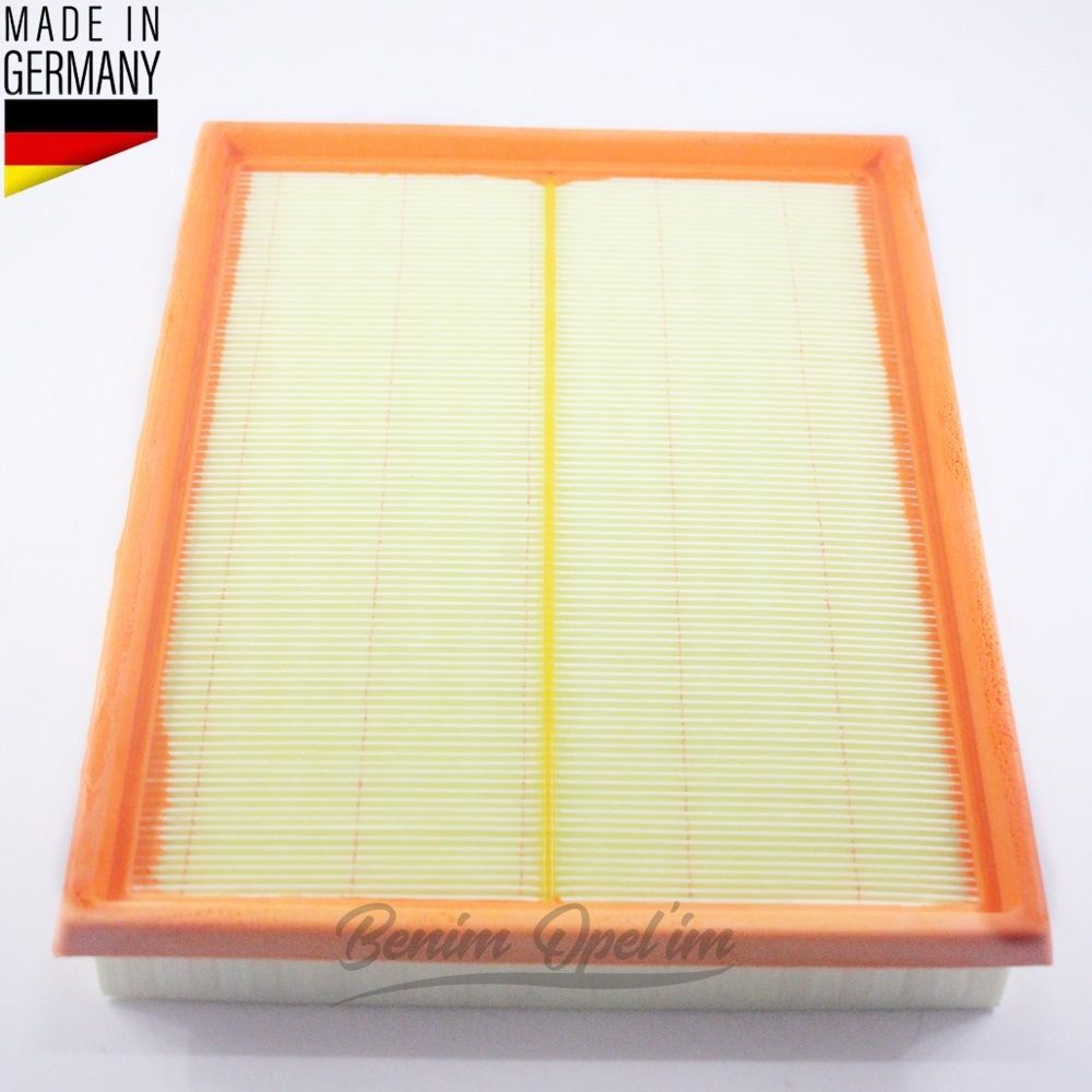 Sponge Free Air Filter 1.2/1.4/1.6/1.8/2.0 Petrol Opel Astra G, Astra H, Zafira A, Zafira B Imported 1st Class Quality 5834282 - 93192885 - 93192885