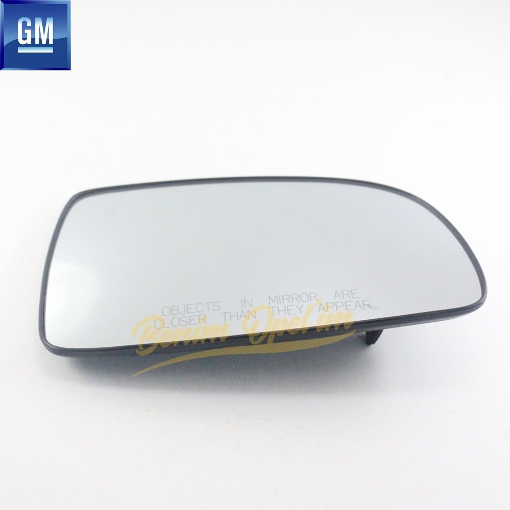 Product Code : 96800780 - Chevrolet Aveo, Kalos Right Outside Rear View Mirror Glass Electric Heated GM Genuine 96800780