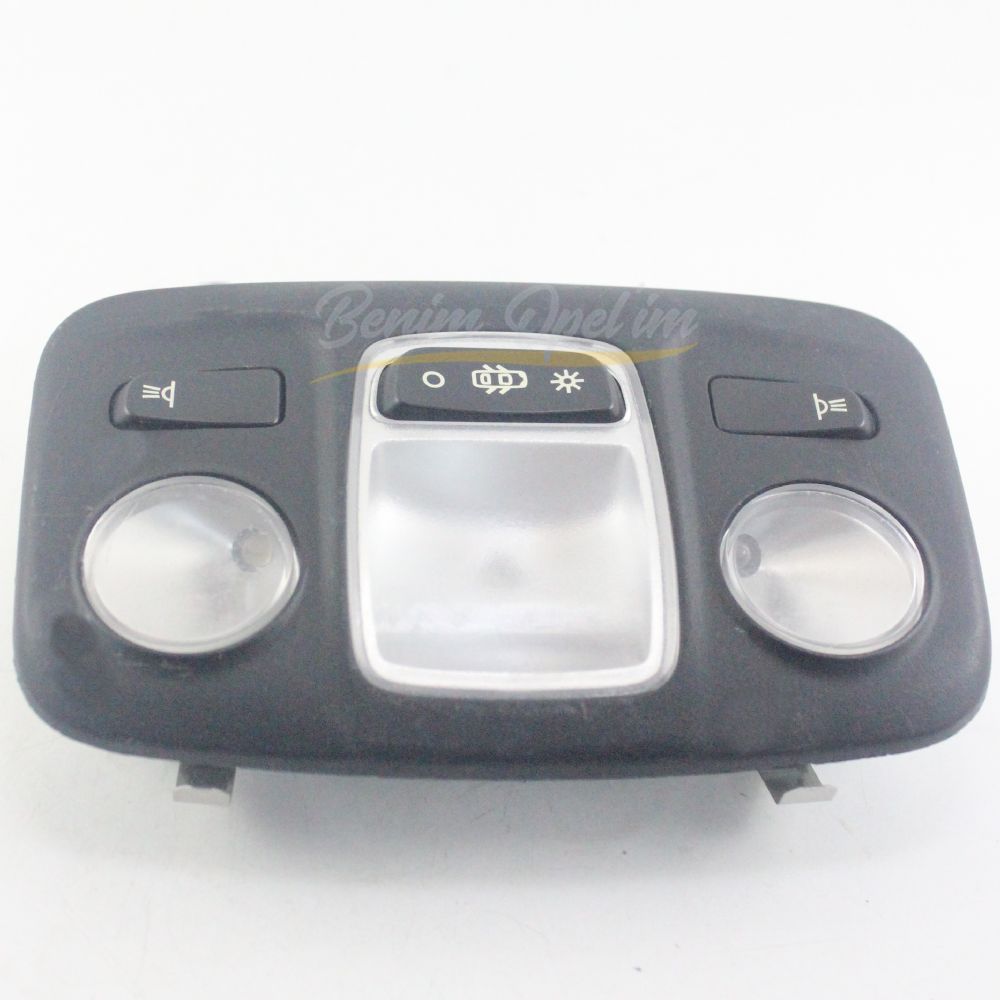 Product Code : 96781444S - Roof Interior Light Lamp Black Complete Original Citroen C4 2 / Peugeot 2008, 3008, 308 96781444S - 96781444