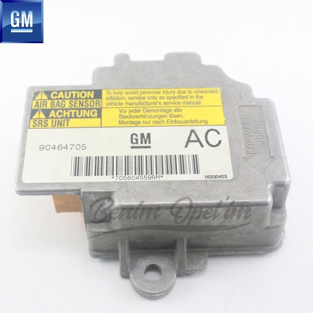 Opel Vectra B Airbag Control Unit (Brain) GM Genuine 6237452 - 90512128