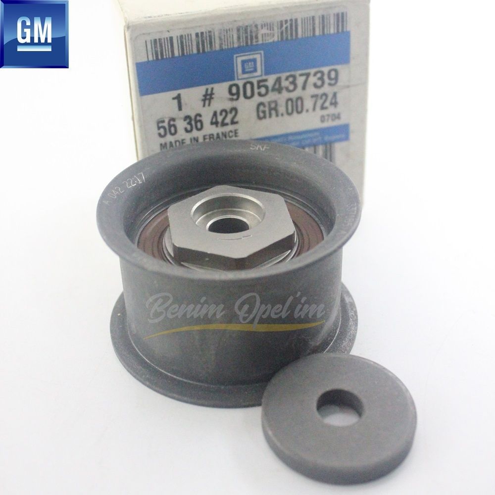 Product Code : 5636422 - Timing Tensioner Pulley Opel Omega B, Vectra A, Vectra B 2.5/2.6/3.0 GM Genuine 5636422 - 90573616