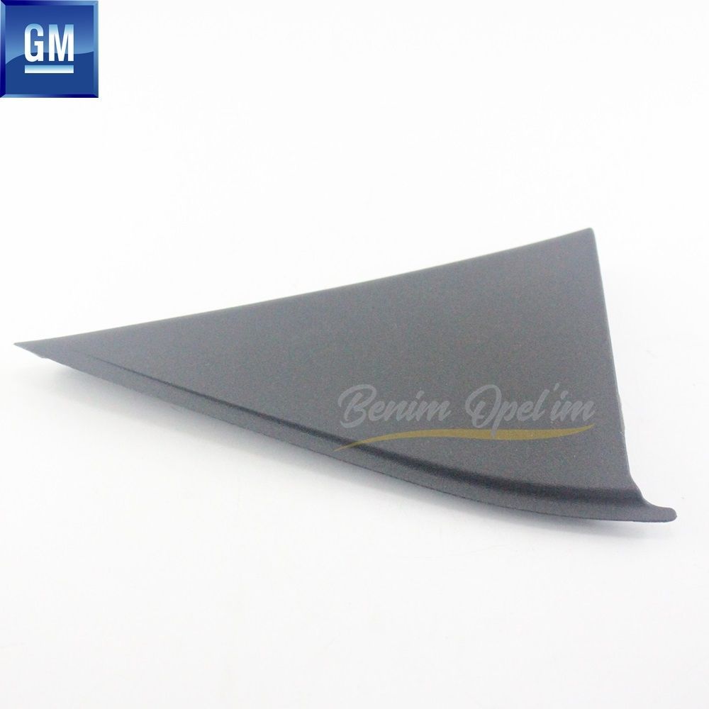 Opel Vectra B Left Rear Door Inner Corner Triangle Cover Black GM Genuine 149253 - 90364155