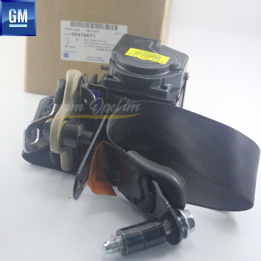 Chevrolet Captiva, Opel Antara Right Front Seat Belt GM Genuine 96474671 - 4808147