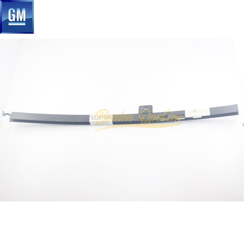 Opel Astra H Right Rear Door Window Rail L69 GM Genuine 93357986 - 5161357